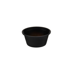 2.5 Oz Black Portion Cup