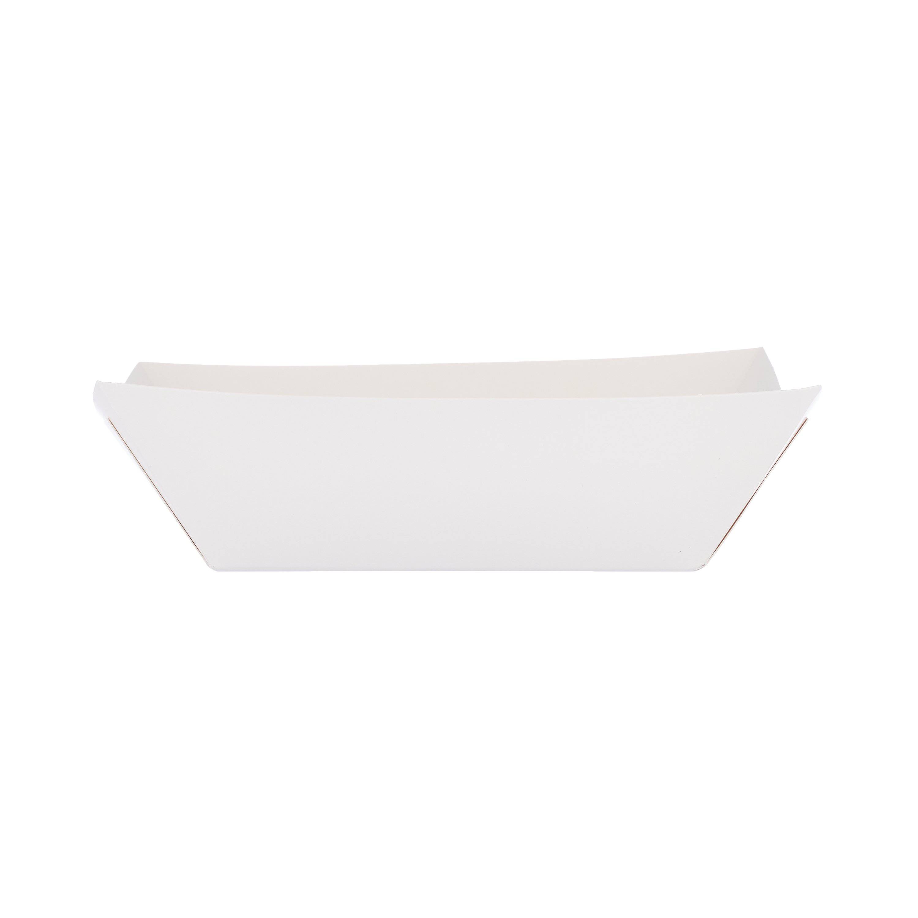 White Paper Boat Tray