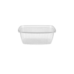 Clear Rectangular Container With Lid - Hotpack UAE