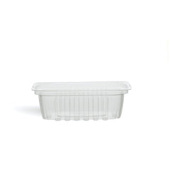 250 Pieces Clear Rectangular Container With Lid