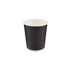 8 Oz Black Double Wall Paper Cups
