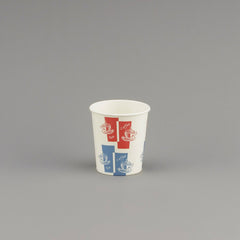 1000 Pieces 6 Oz Printed Single Wall Paper Cups