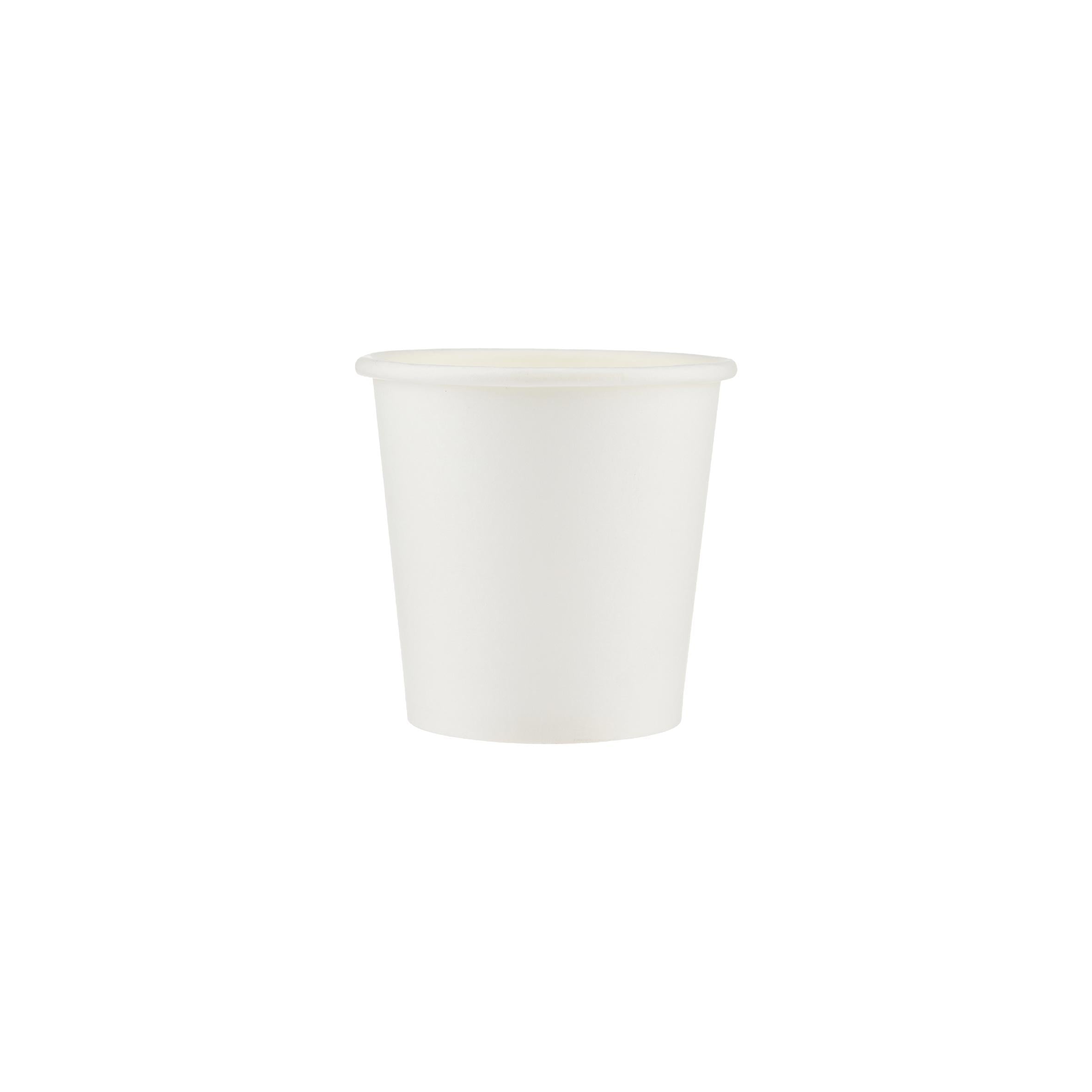 6.5 Oz White Single Wall Paper Cups 1000 Pieces - Hotpack Global