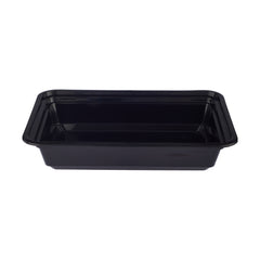 Black Base Rectangular PP Container