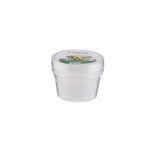 5 Pieces Round Microwavable Container 450 ML Base with Lid