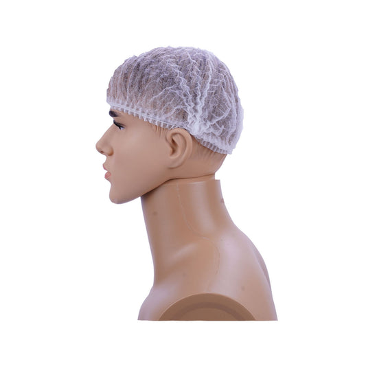 Hair Net (Bouffant) White Color 