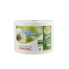 Soft N Cool Paper Jumbo Roll 1000 Meter 1 Roll