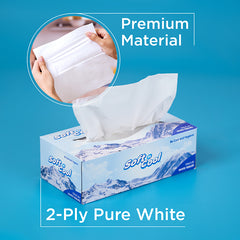 Soft N Cool Facial Tissue 200 Pulls X 2 Ply 5 Boxes + 150 Pull X 2 Ply 1 Box