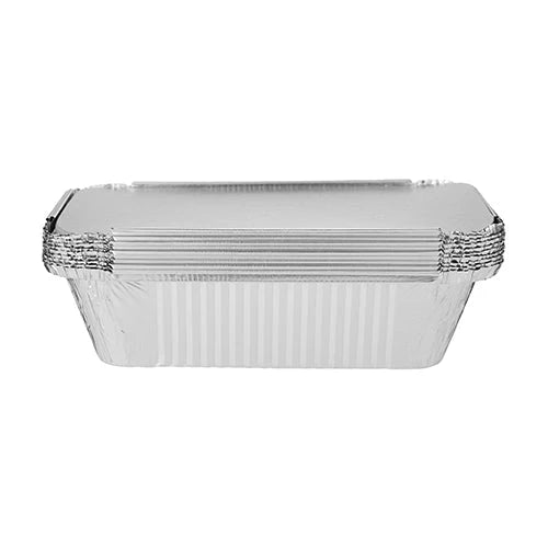 Hotpack Aluminium Container with Lid-197*124*46mm