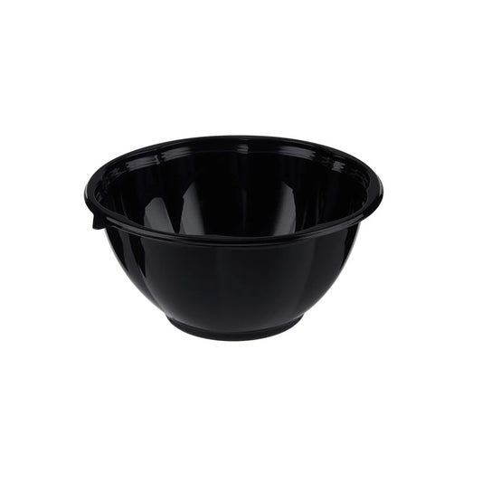 Black Base Round Salad Bowl 32 Oz 300 Pieces
