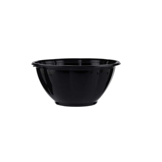 Black Base Round Salad Bowl 32 Oz 300 Pieces