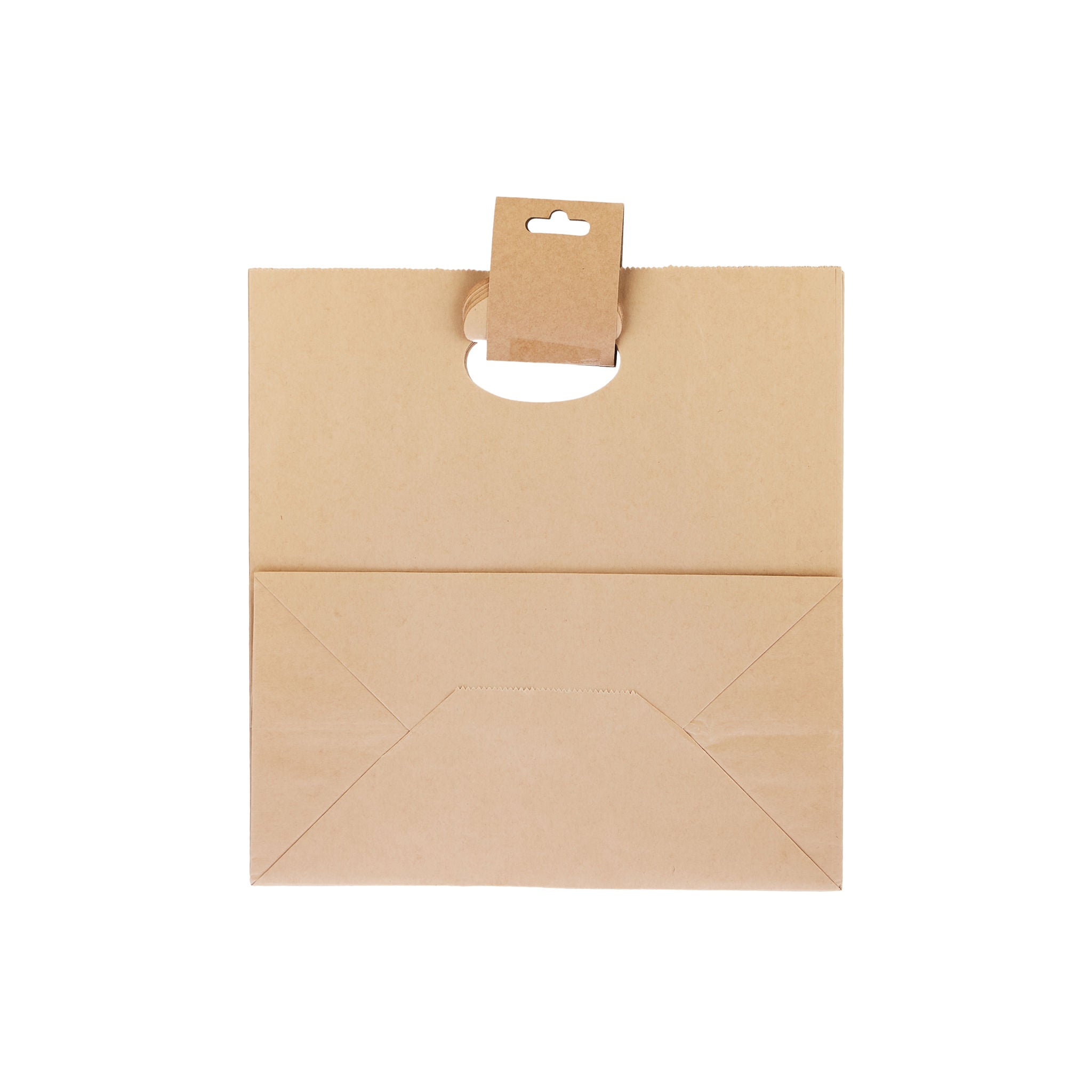 Kraft Paper Bag Die Cut Handle 28 x 28 cm