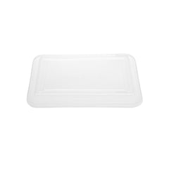 Black Base Rectangular PP Container