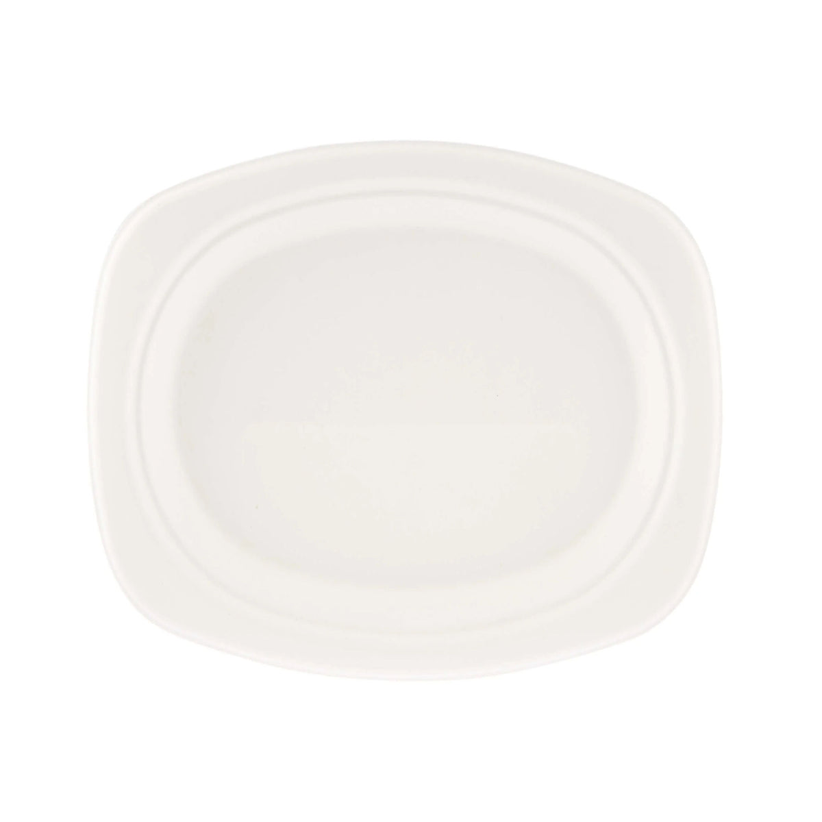 9X6.5 Inch Bio-Degradable Oval Plate 