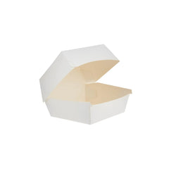 White Paper Burger Box