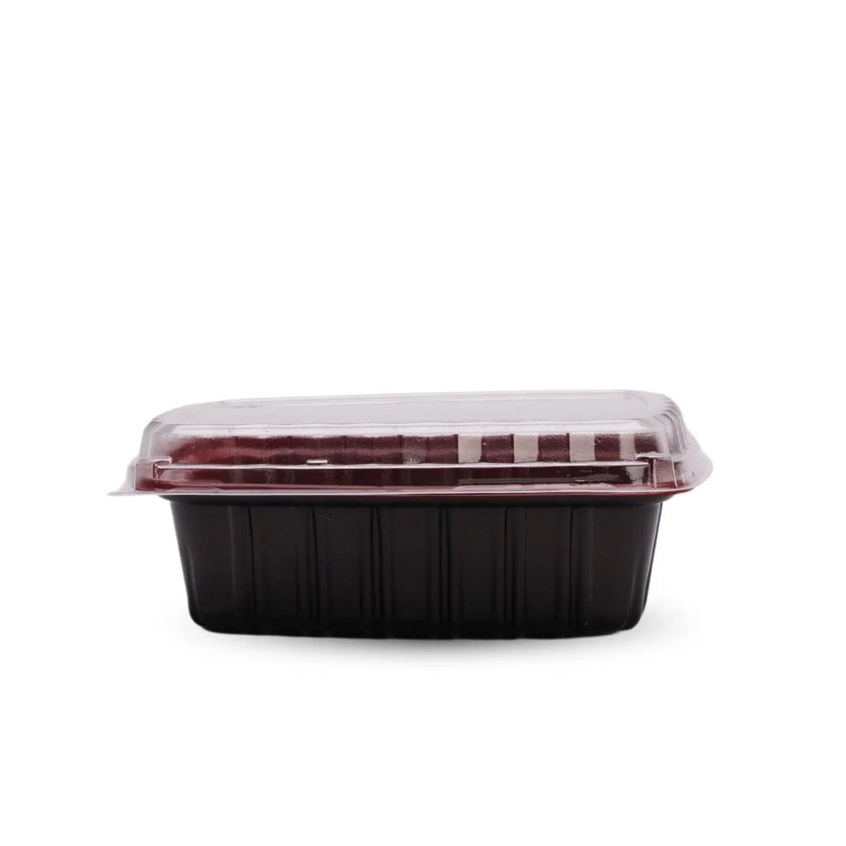 Red & Black 650 ml PP Container With Lid