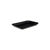 Black Rectangle Foam Tray 21.5 X 17.7 X 1.8 cm 250 Pieces - hotpack.om