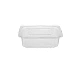 Clear Rectangular Container With Lid - Hotpack UAE