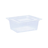 Clear Rectangular Container With Lid - Hotpack UAE