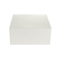 Paper white cake box 100 pieces - Hotpack Oman