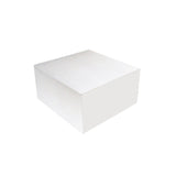 White Cake Box 100 Pieces - Hotpack Oman