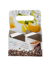 Paper Printed Juice Cup Carrier - Hotpack Oman