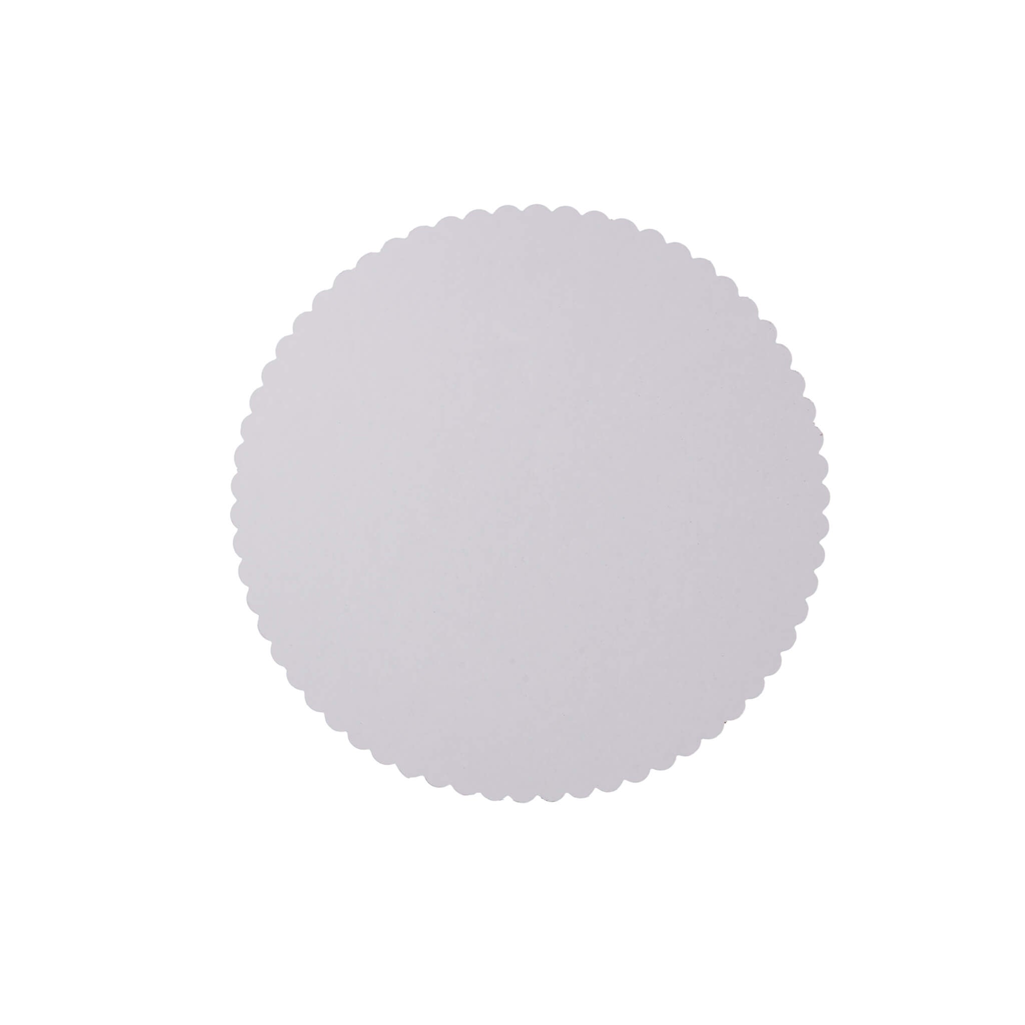 White Round Cake Board 5 Pieces - Hotpack Oman