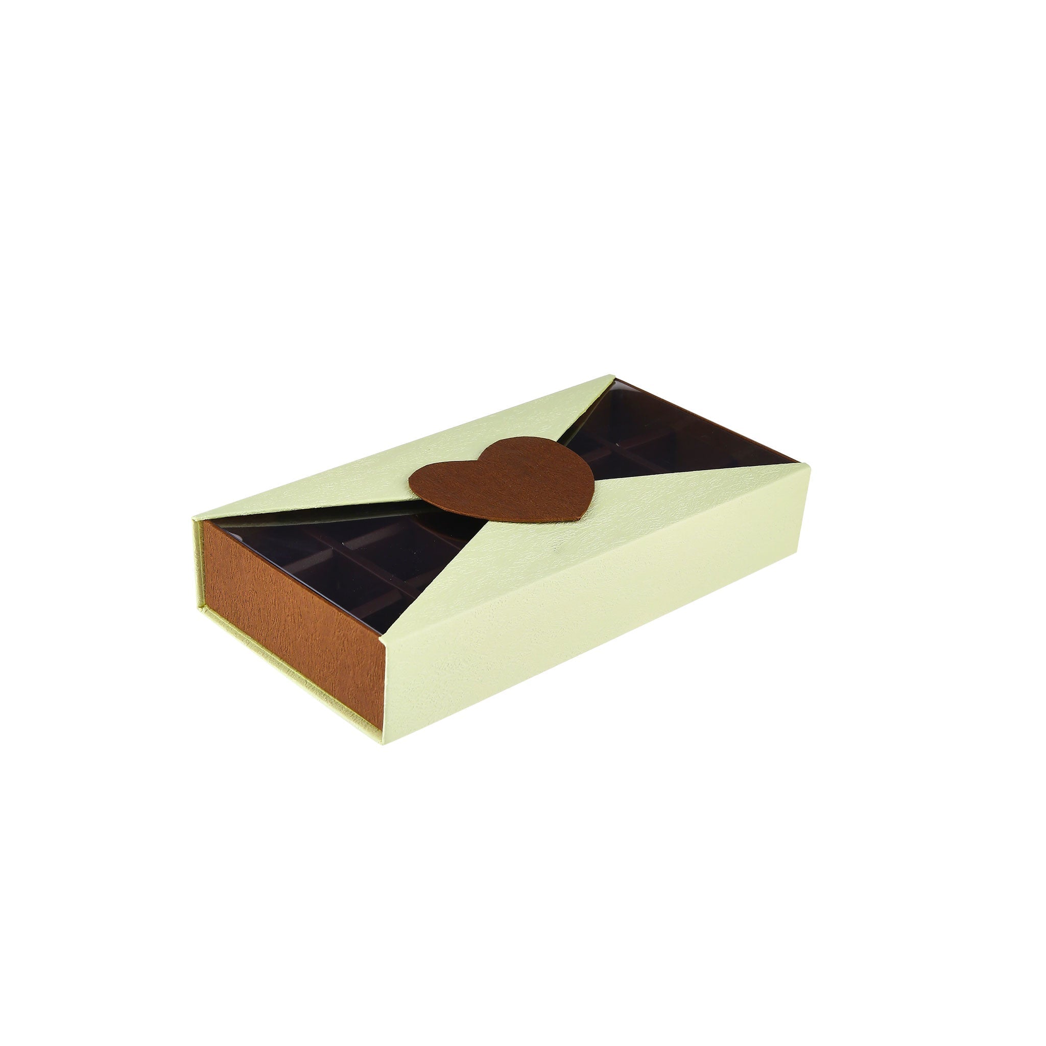 Rectangular Chocolate Gift Box 18 Division - 1 Piece - Hotpack Oman