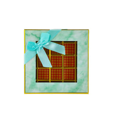 Square Chocolate Gift Box 25 Divison - 1 Piece - Hotpack Oman