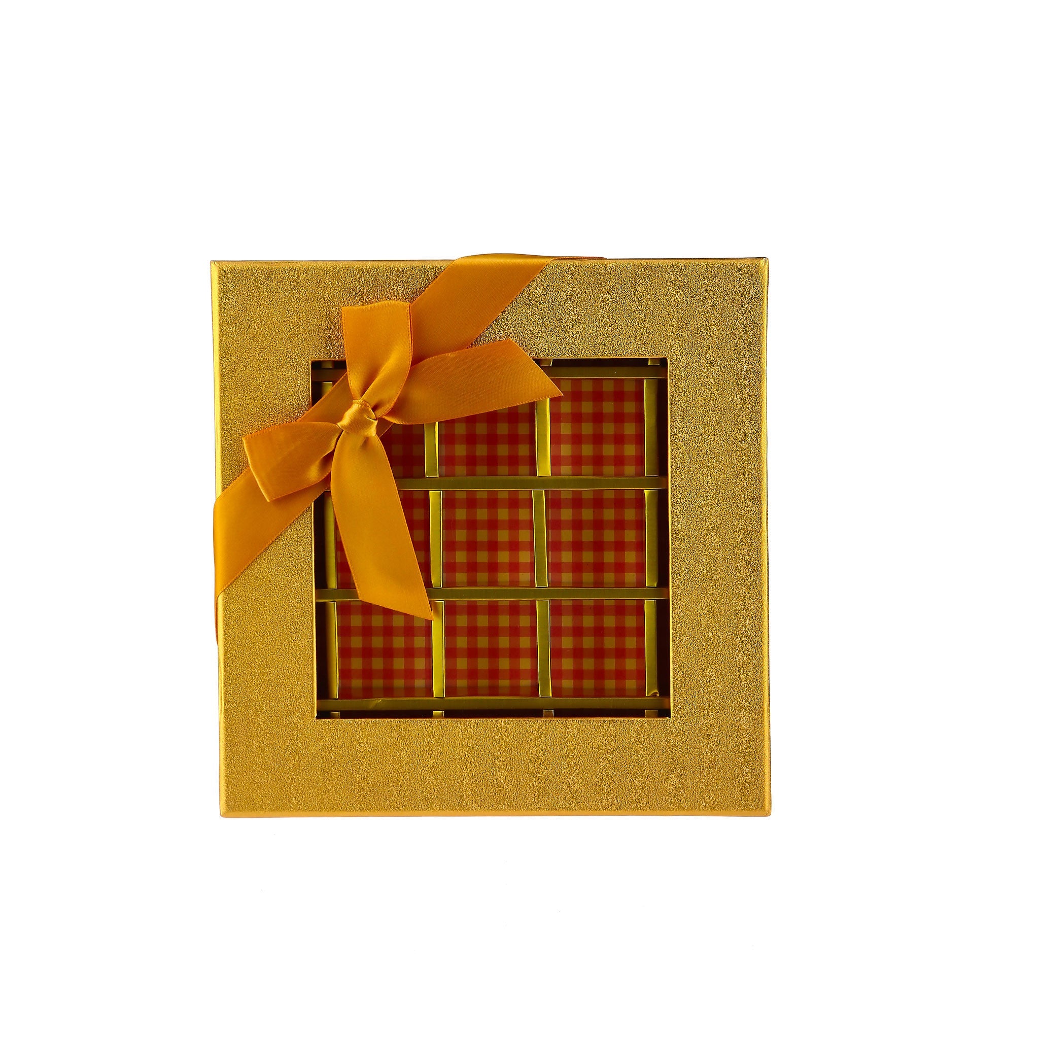 Square Chocolate Gift Box 25 Divison - 1 Piece - Hotpack Oman