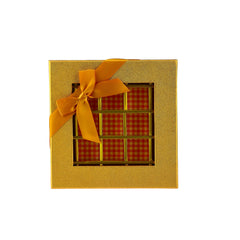 Square Chocolate Gift Box 25 Divison - 1 Piece - Hotpack Oman