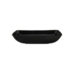 Premium Square Deep disposable Plate 6 Pieces Black - Hotpack Oman