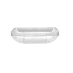 Premium Square Deep Clear Plate 6 Pieces - Hotpack Oman