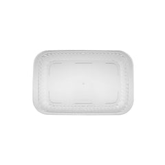 Rectangular Flower Clear Pyrex Disposable Tray - Hotpack Oman