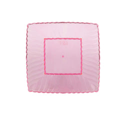 Premium Square Flower Plate - Hotpack Oman