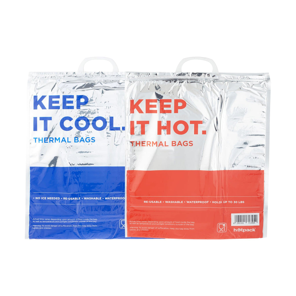 Thermal Bag With Handle 41x49 CM 10 Pieces - Hotpack Oman