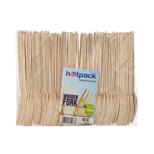 2000 Pieces Disposable Wooden Fork