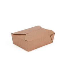 Eco Friendly Kraft PE Takeaway Box