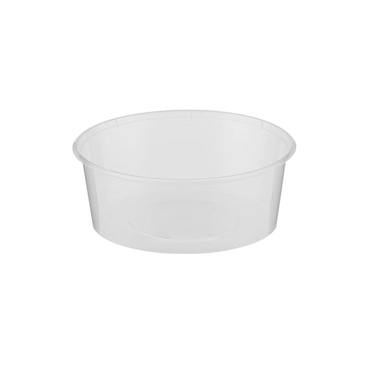 Round Clear Microwavable Container 250ml  wholesale  - Hotpack Oman