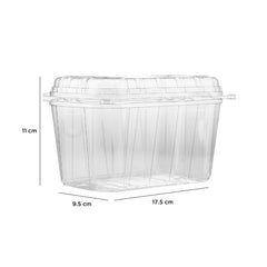 Clear PET Punnet Veg & Fruits Container - Hotpack Oman