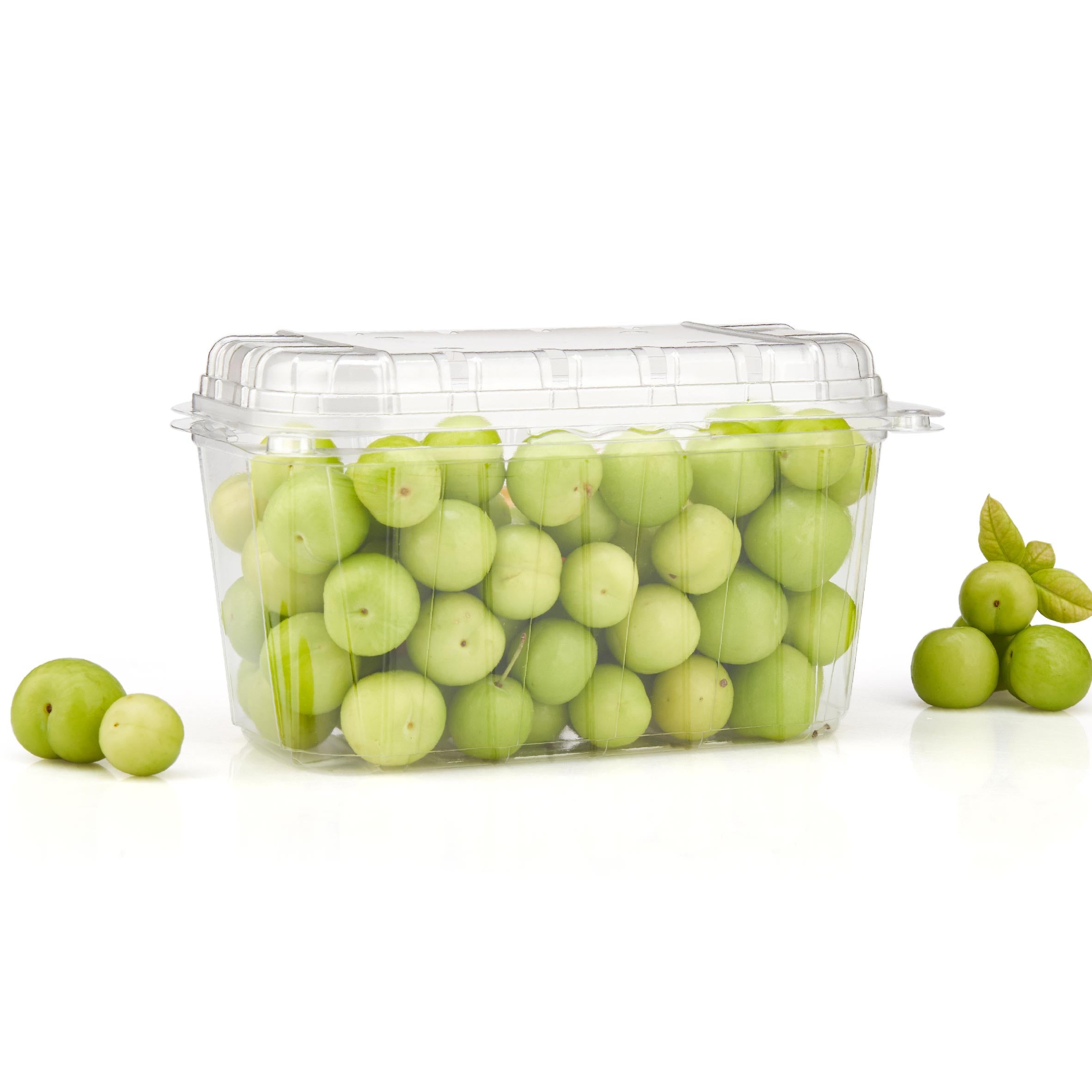 Clear PET Punnet Veg & Fruits grapes Container - Hotpack Oman