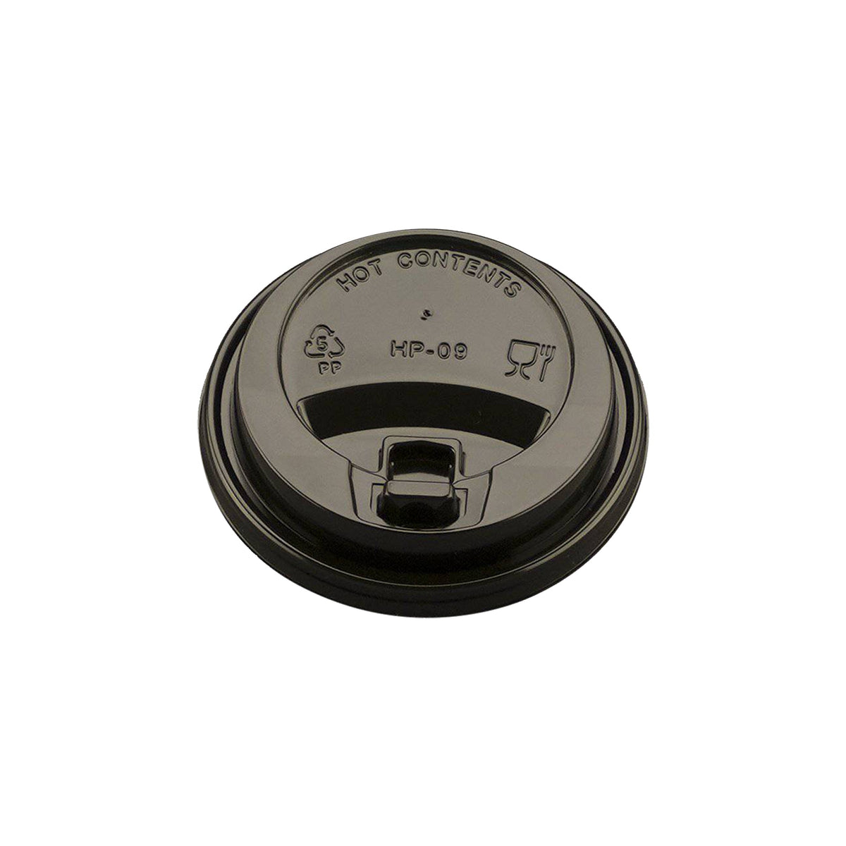 Black Lids For Paper Cups 12&16 Oz