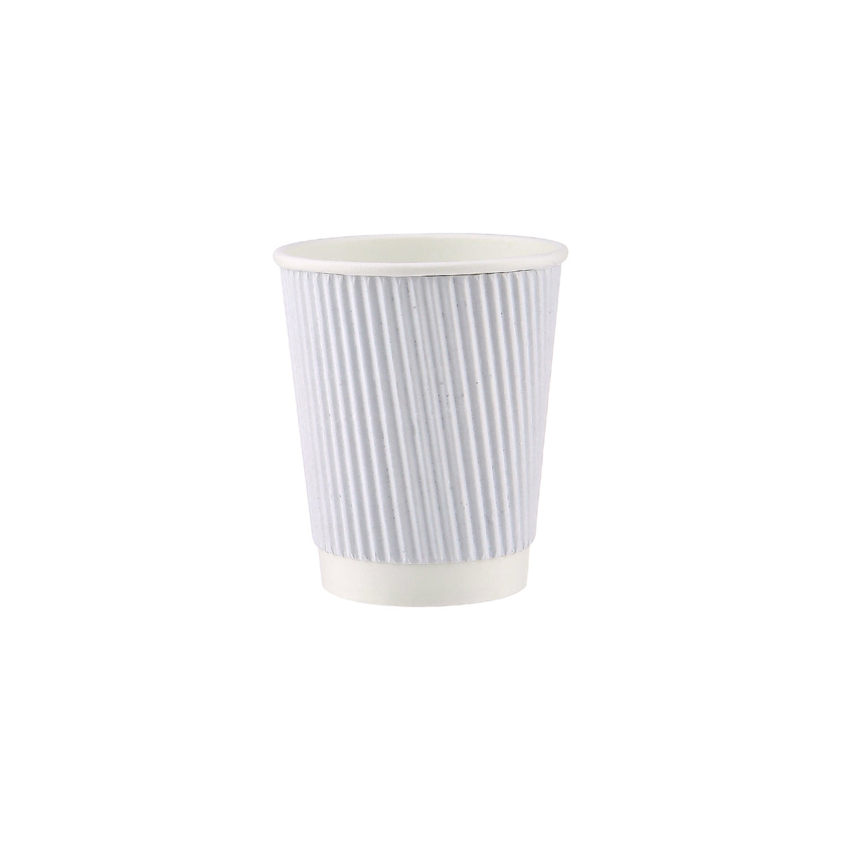 White Ripple Cup 8 Oz