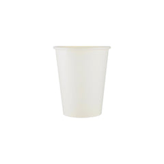 1000 Pieces 8 Oz Heavy Duty White Single Wall Paper Cups