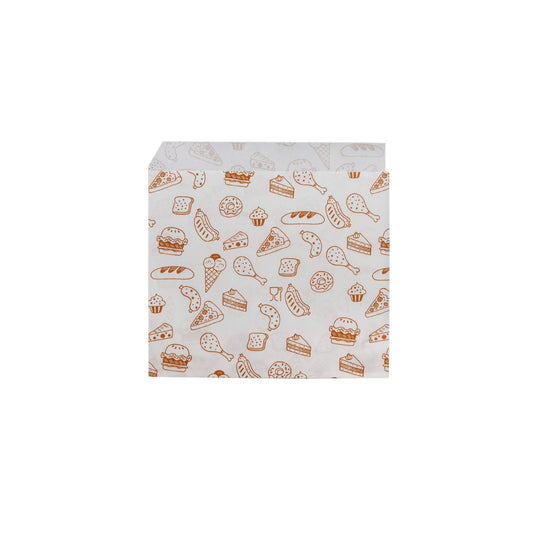 Printed Paper Pocket Wrap 1000 Pieces - Hotpack Global