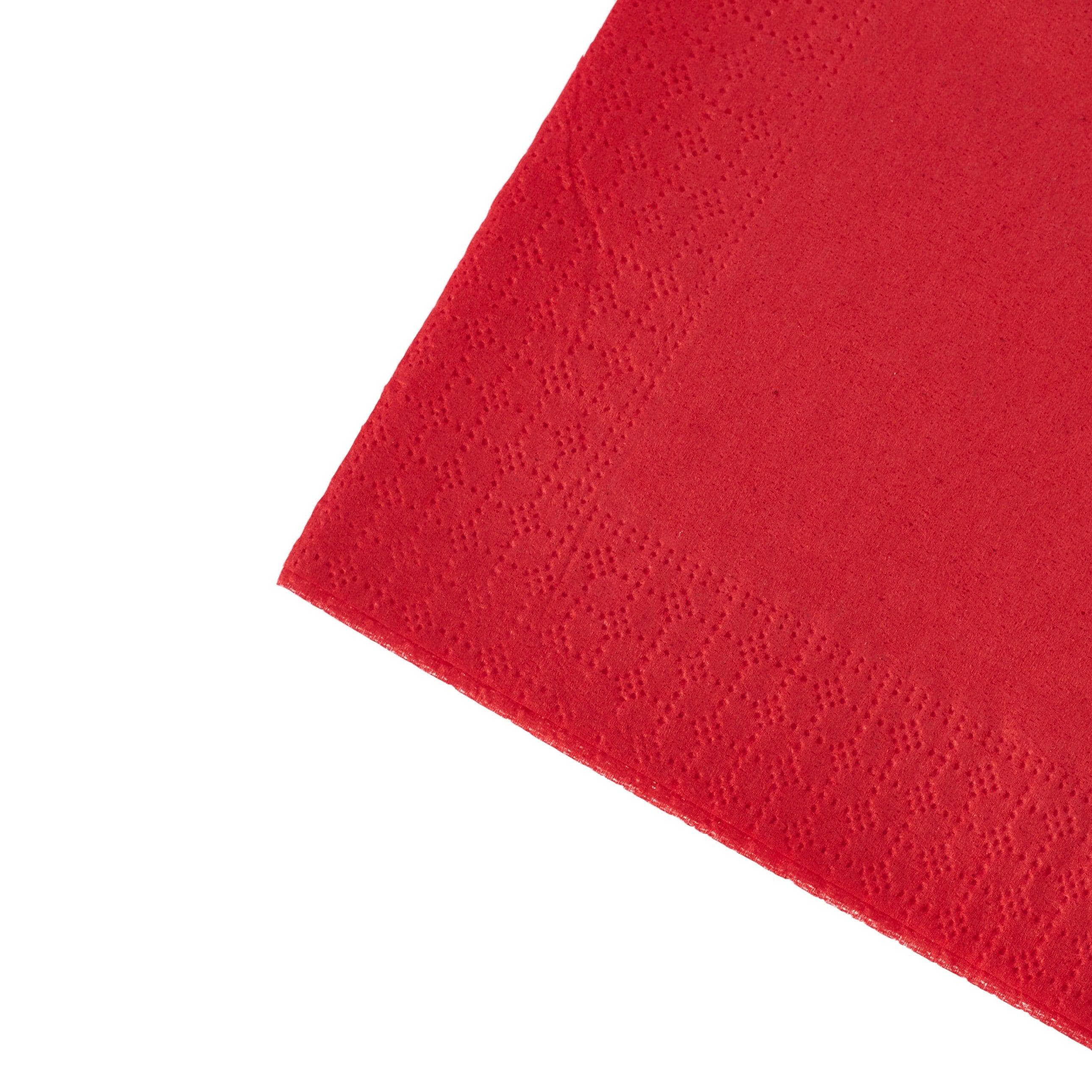 Red Napkin 40 X 40 Cm 50 Pieces X 24 Packets - Hotpack Oman