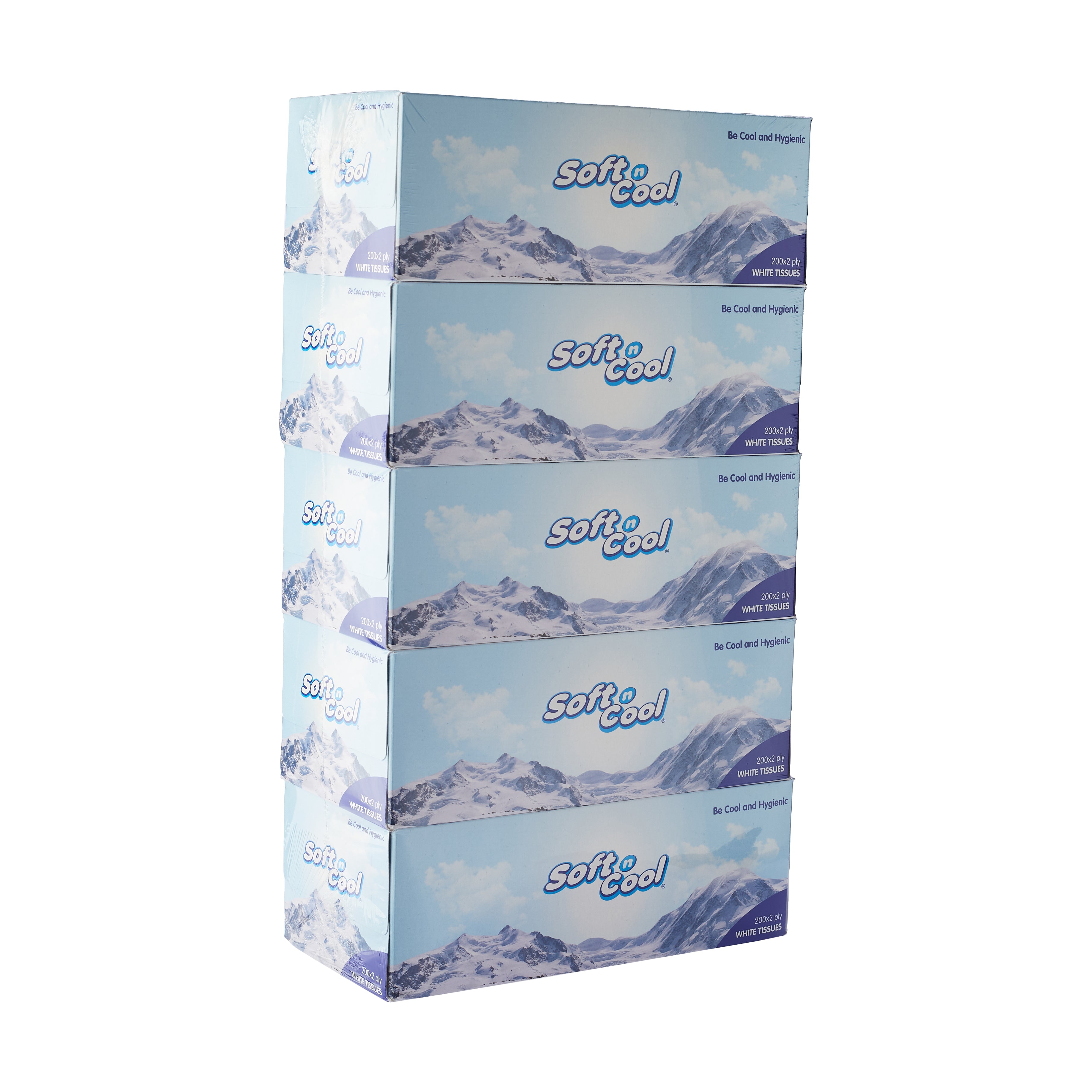 Soft N Cool Facial Tissue 2 Ply