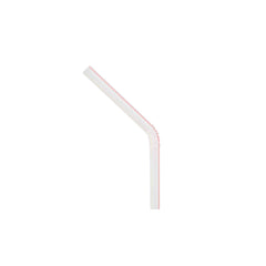 6mm Plastic Flexible Straw Wrapped | 250 Pieces x 40 Packets - Hotpack Oman