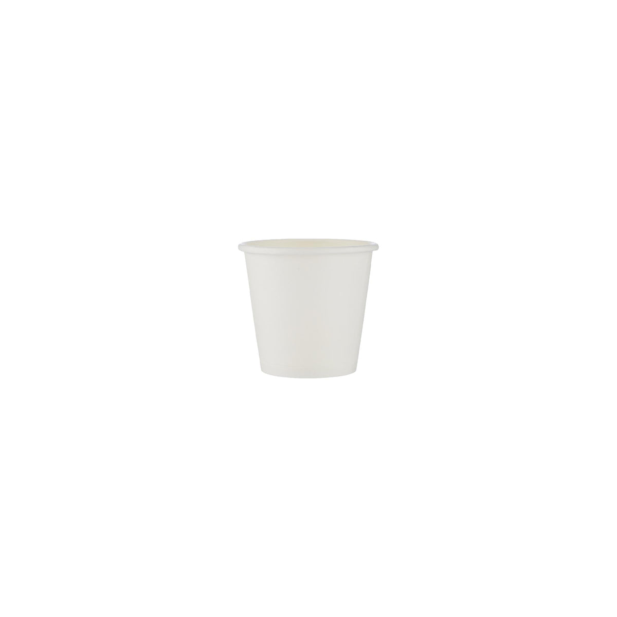 White Single Wall Qahwa Paper Cups 2.5 Oz