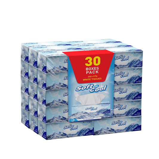 Soft N Cool Facial Tissue 2 Ply